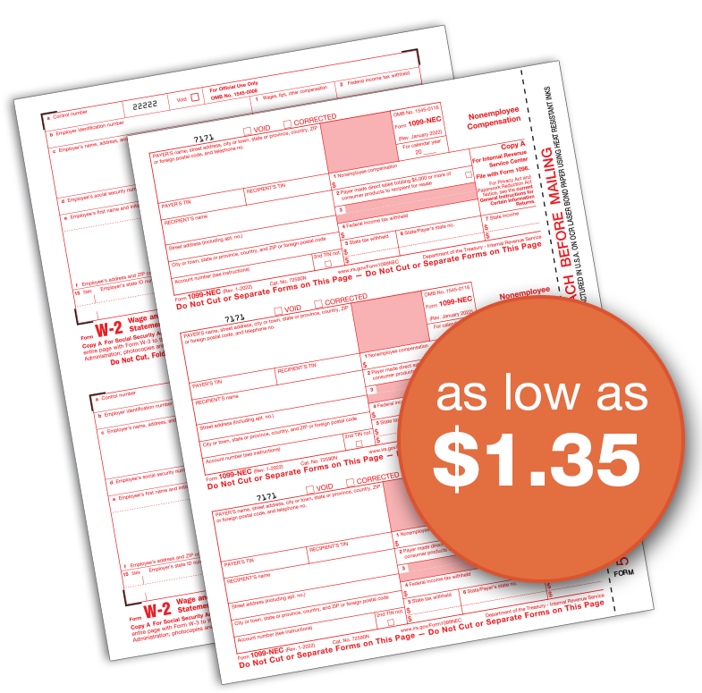 Forms and pricing